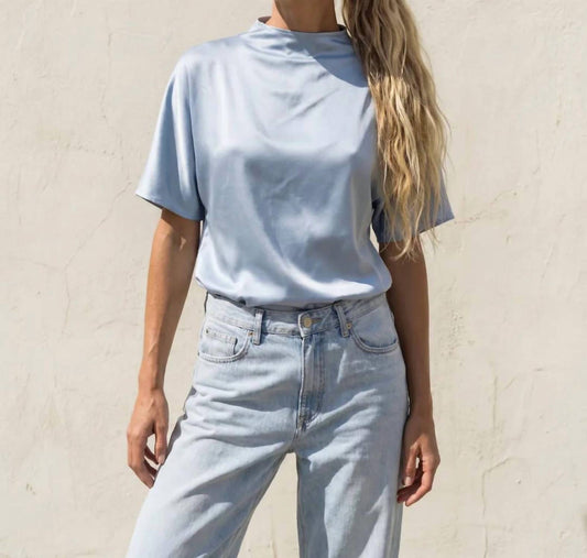 Butter Satin Batwing Top