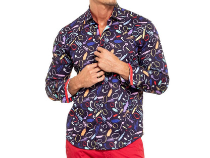 Arcade Floor Button Down Shirt