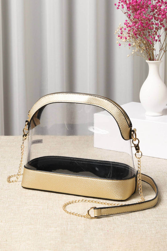Hana - Women's Clear Crossbody Bag - Rack Hunt -