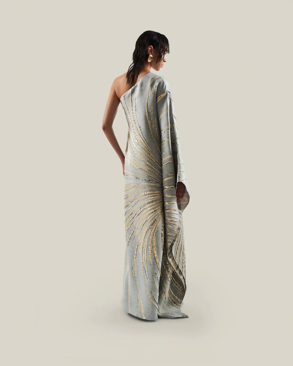 One-shoulder Cannes Dress
