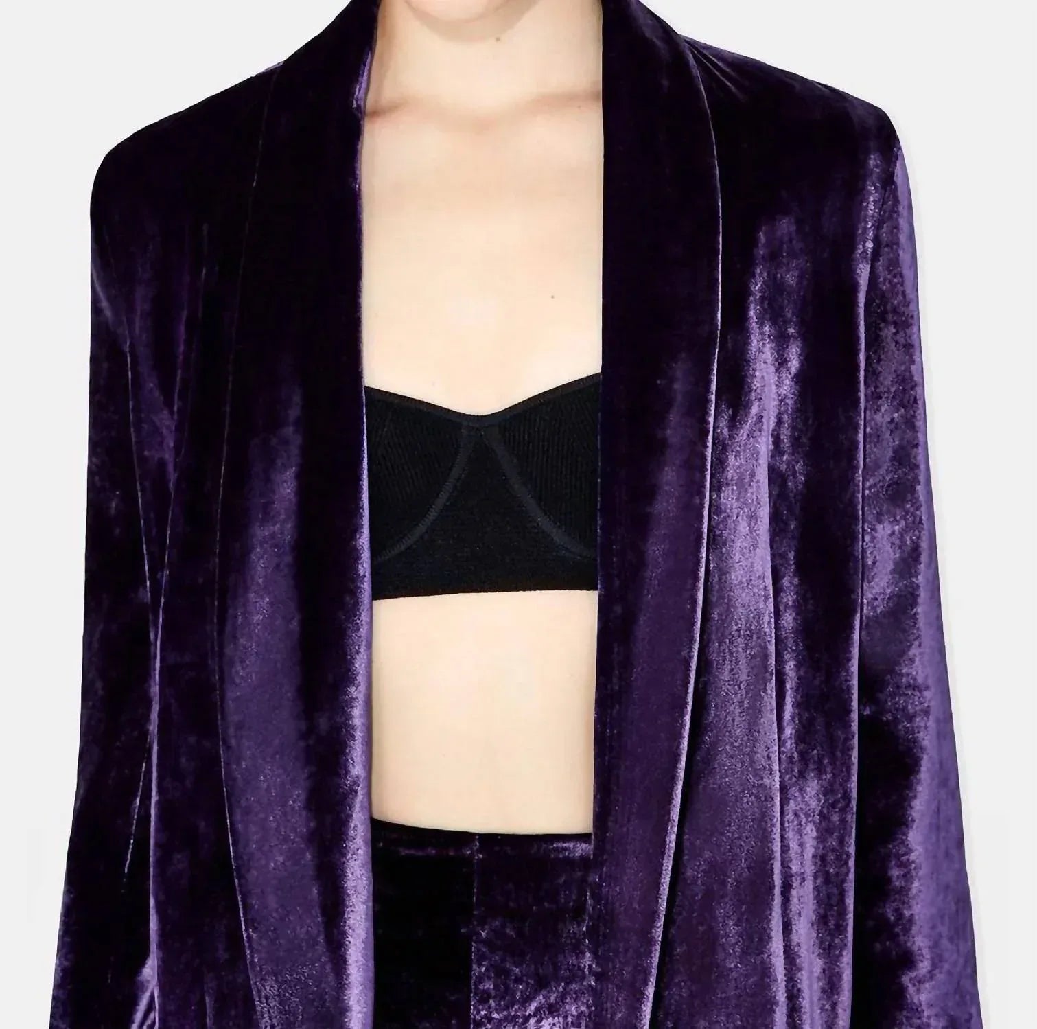 Galvan London - Julianne Velvet Blazer - Rack Hunt