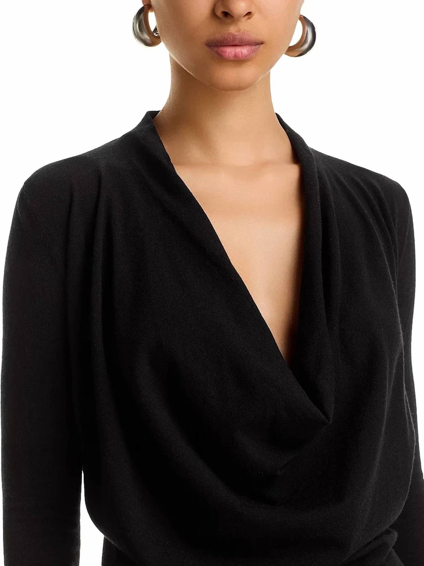 Natia Cowl Neck Top