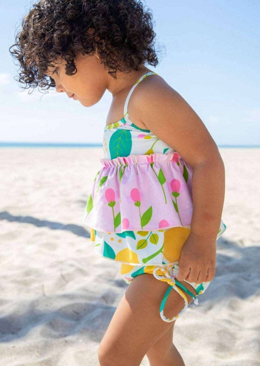 Girls Bali Sunset Two-Piece Swimsuit