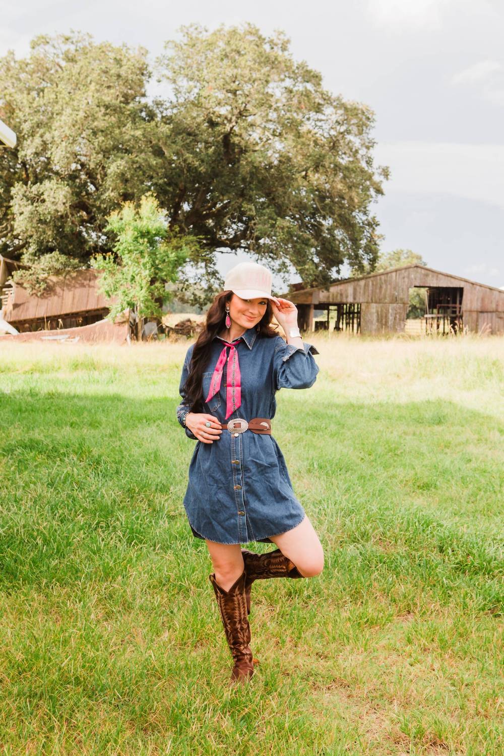Annie Denim Dress