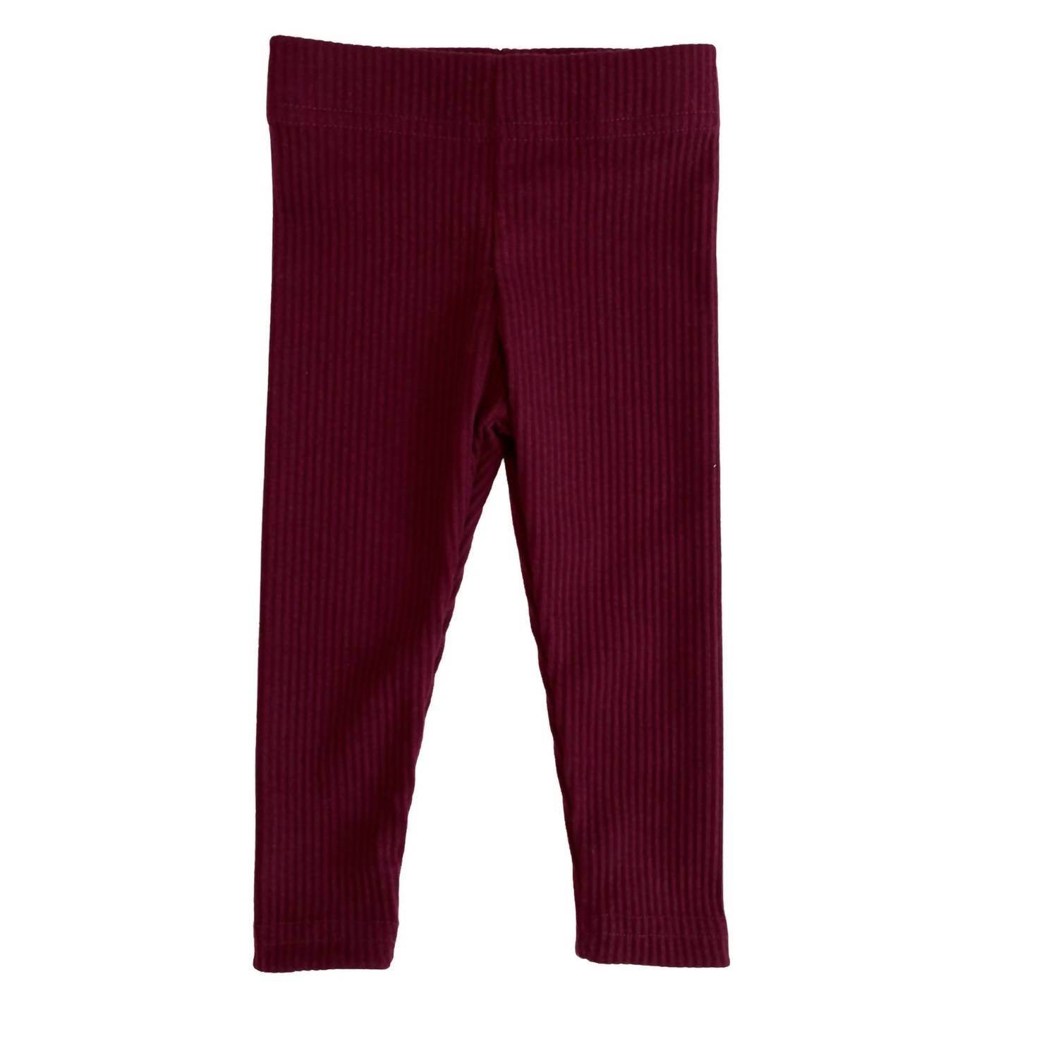 Little Prince London - Kid's Ribbed Leggings - Rack Hunt -