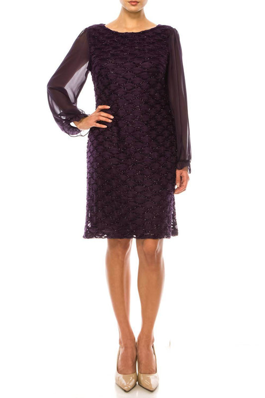 Connected Apparel - Short Evening Shift Dress - Rack Hunt