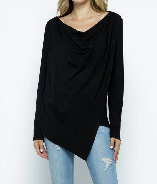 Ellis - Cowl Asymmetric Top - Rack Hunt -