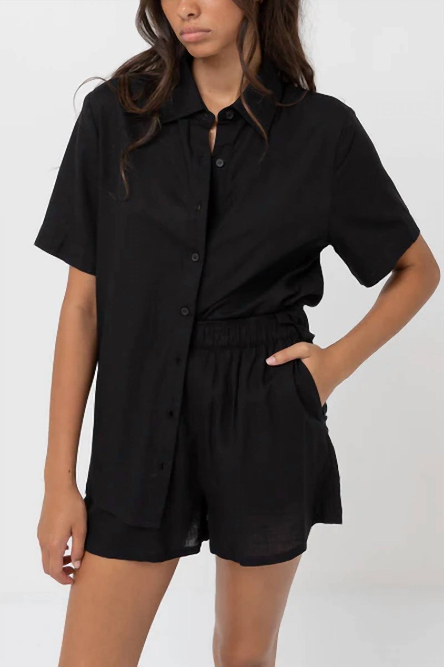 Beach Button Shirt