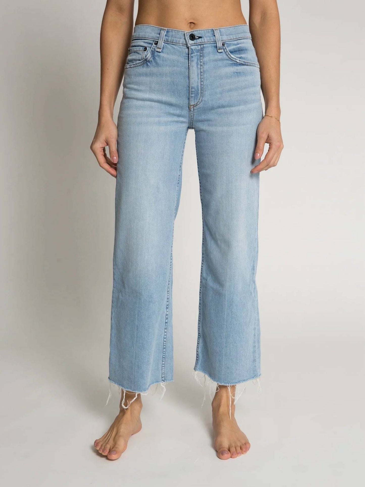 Crop Wide Leg Jeans