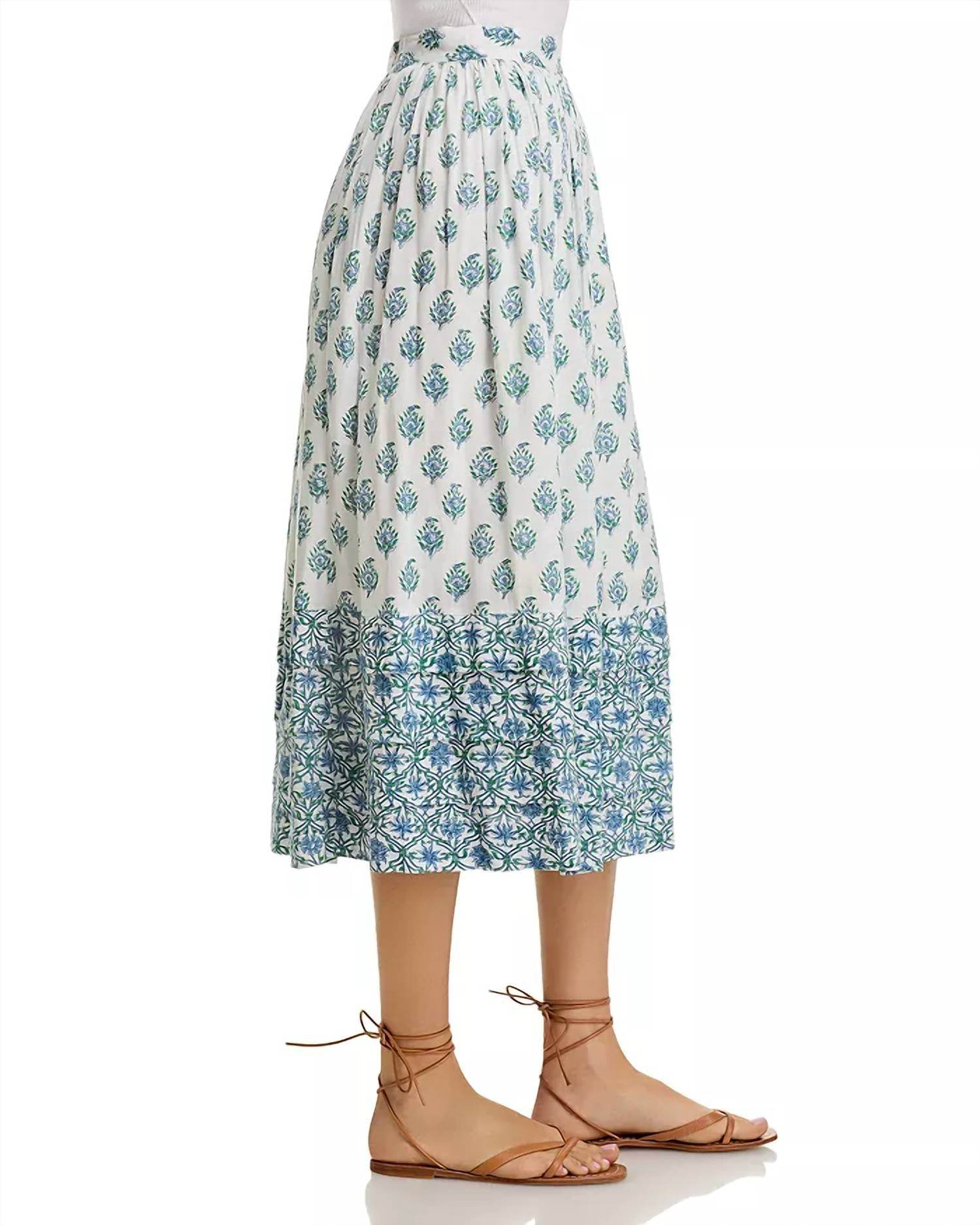 Area Stars - Printed Midi Skirt - Rack Hunt