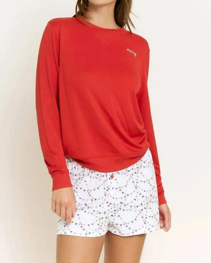 Honeydew - Sugar Sweetheart Long Sleeve Shortie Set - Rack Hunt