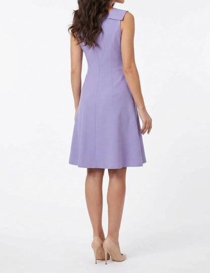 Sleeveless A-line Fit-and-flare Dress