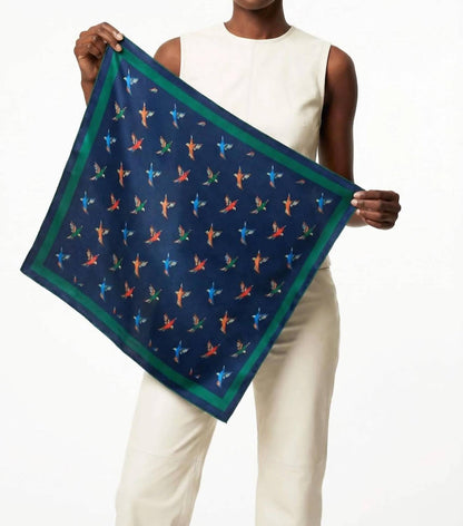 Women's Freedom Wings Double Sided Silk Scarf