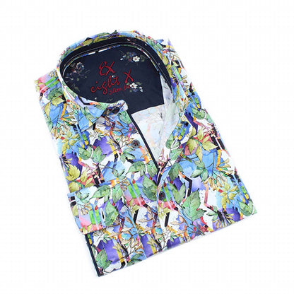 Colorful Leaves Button Down Shirt