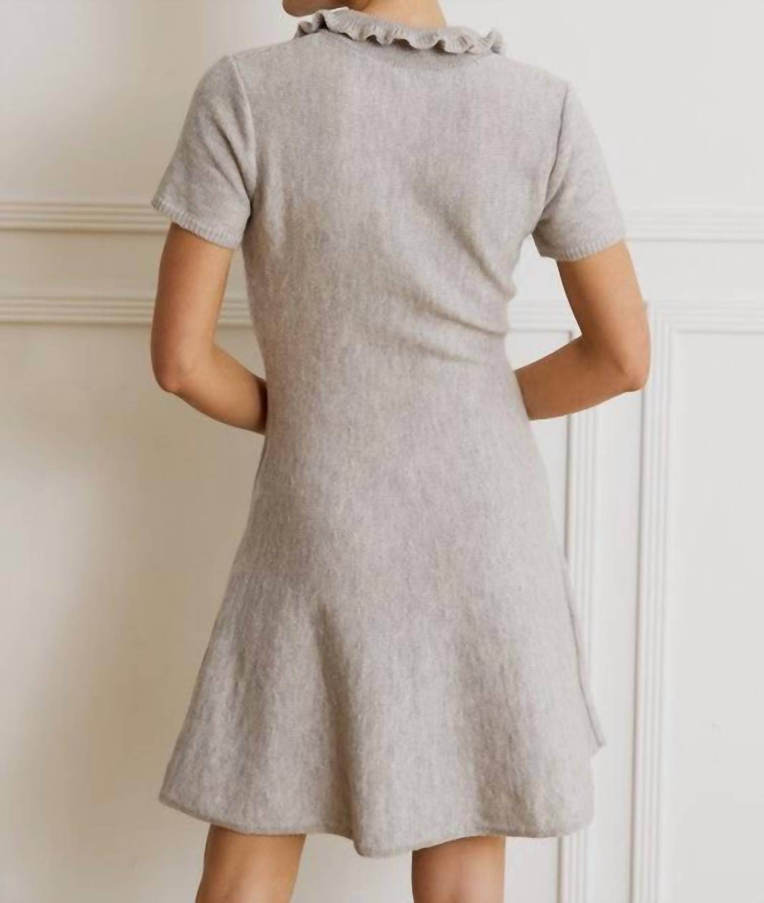 Sunday Edition - Ruffle Polo Mini Dress - Rack Hunt -