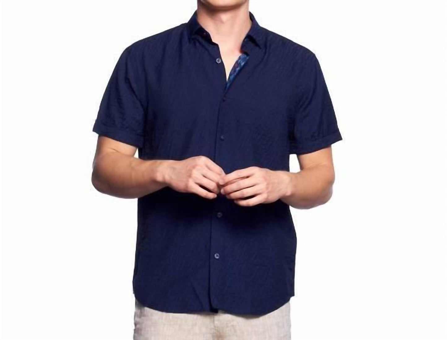 I Dont Know Short Sleeve Button Down Shirt