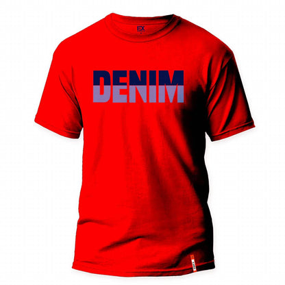 Men's Big Denim Street T-shirt