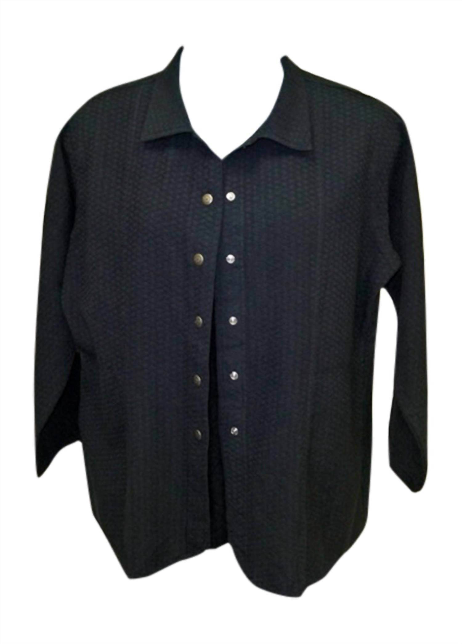 Ezze Wear - Women's Herringbone Snap Jacket - Rack Hunt -