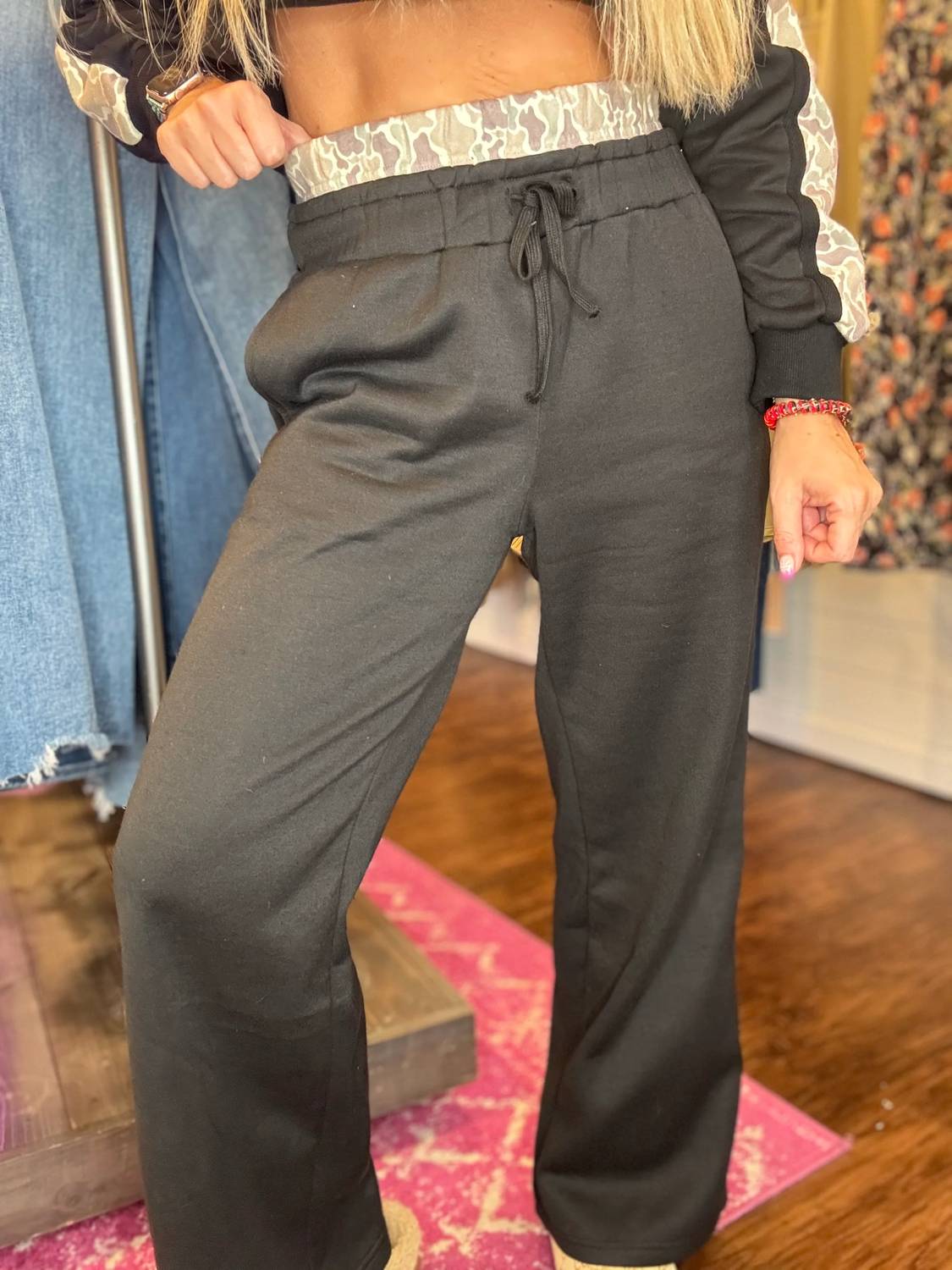Two Piece Sweter And Pants Set