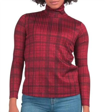 Premise - Metallic Turtleneck Top - Rack Hunt