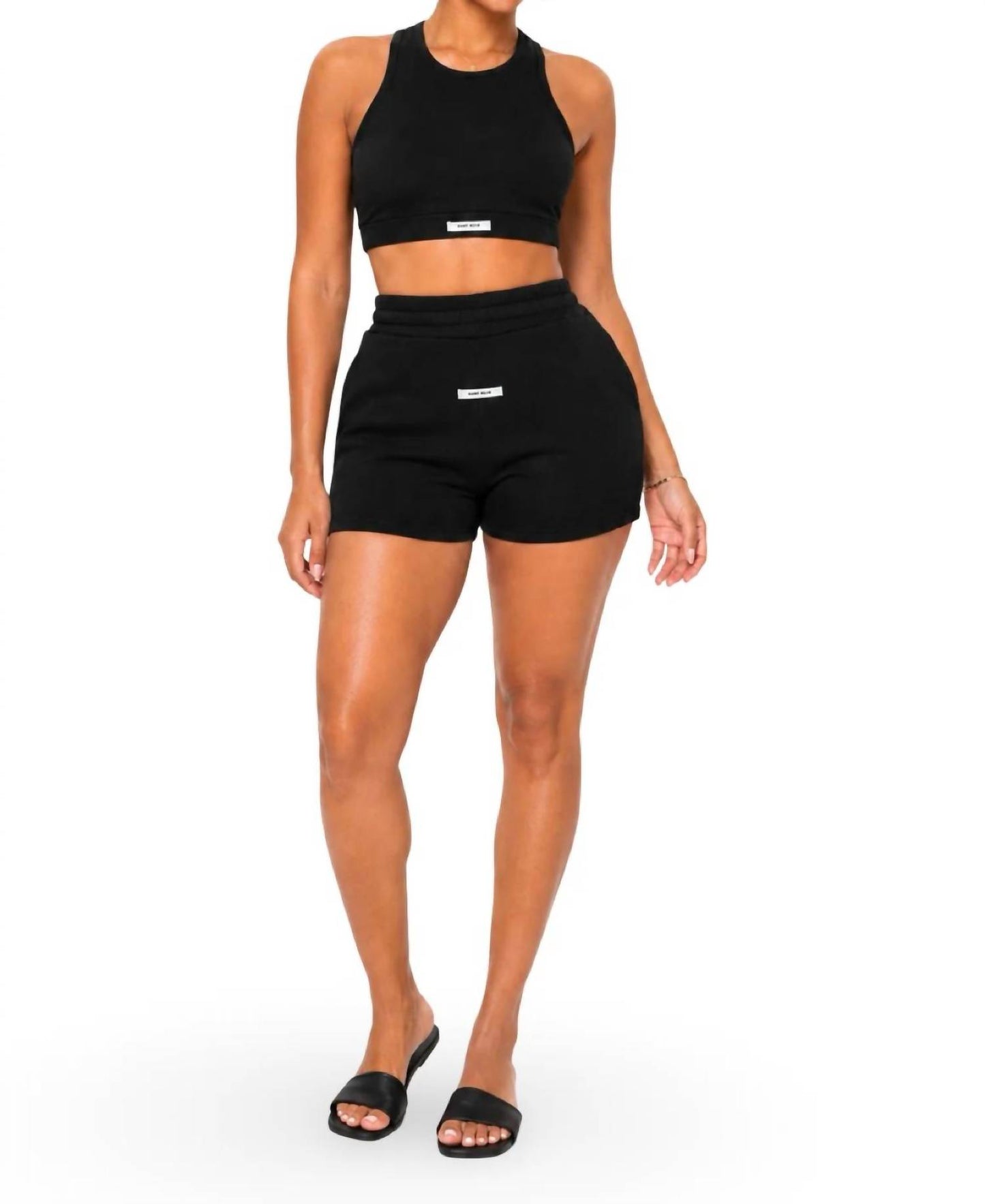 Coolin' Jogger Short Set Crop Top & Shorts