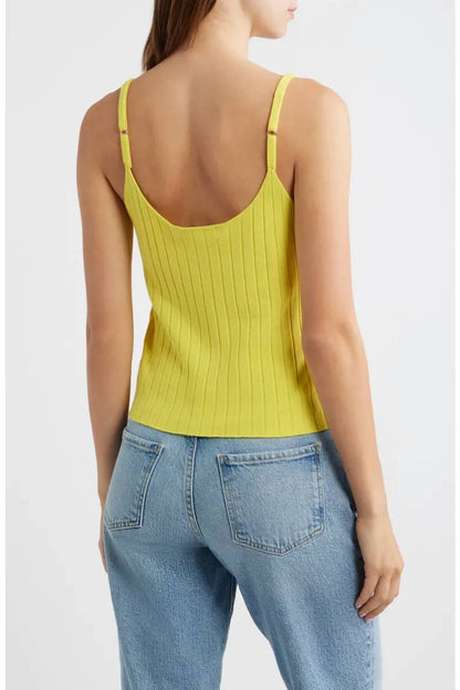 Vieste Rib Knit Tank Top
