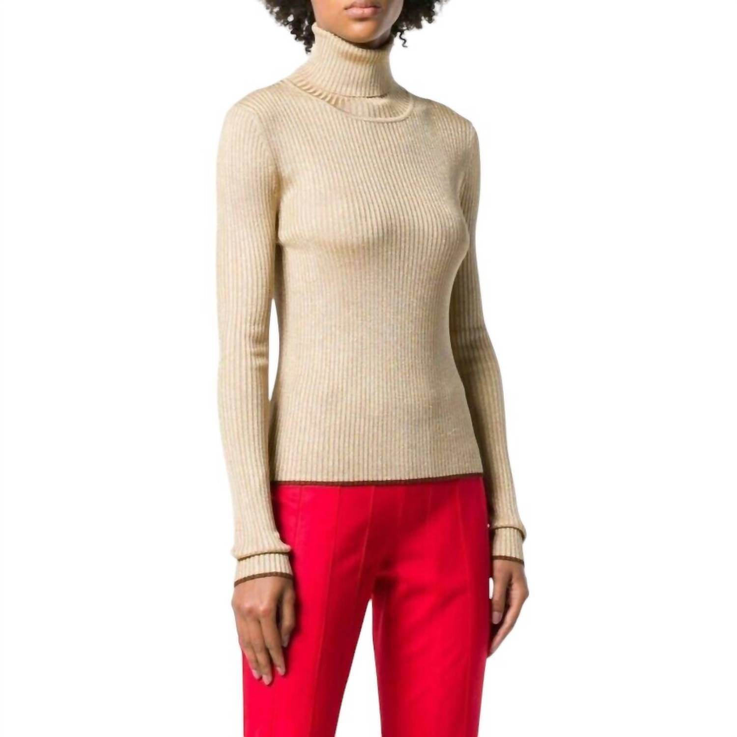 Marco De Vicenzo - Glitter Turtleneck Knit Sweater - Rack Hunt -