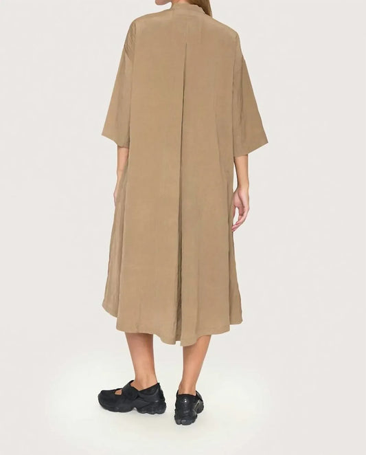 BITTE KAI RAND - Lazy Fun Relaxed Silky Crepe Dress - Rack Hunt