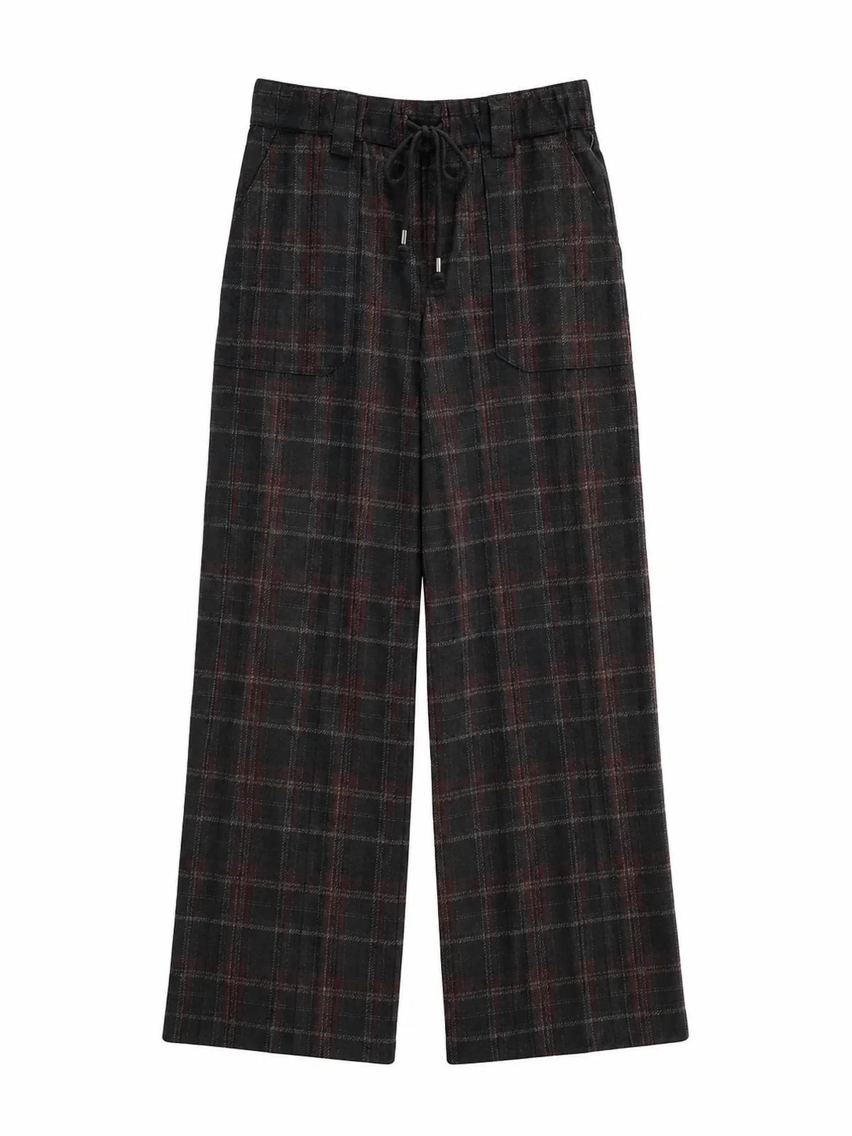 Ponte Knit Wide Leg Pants