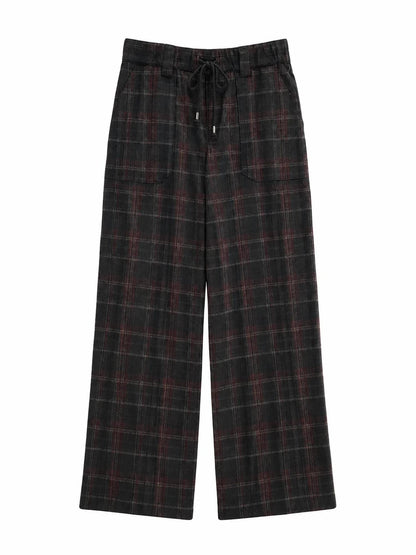 Ponte Knit Wide Leg Pants