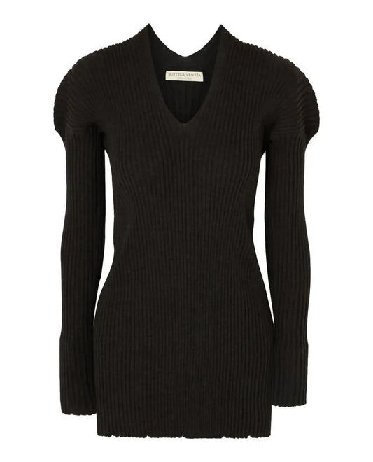 Bottega Veneta - Women's Ribbed Knit Sweater - Rack Hunt