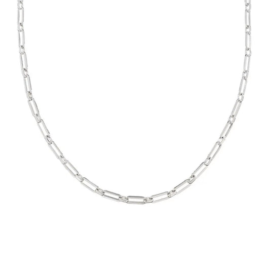 Women's Paper Clip Chain Necklace