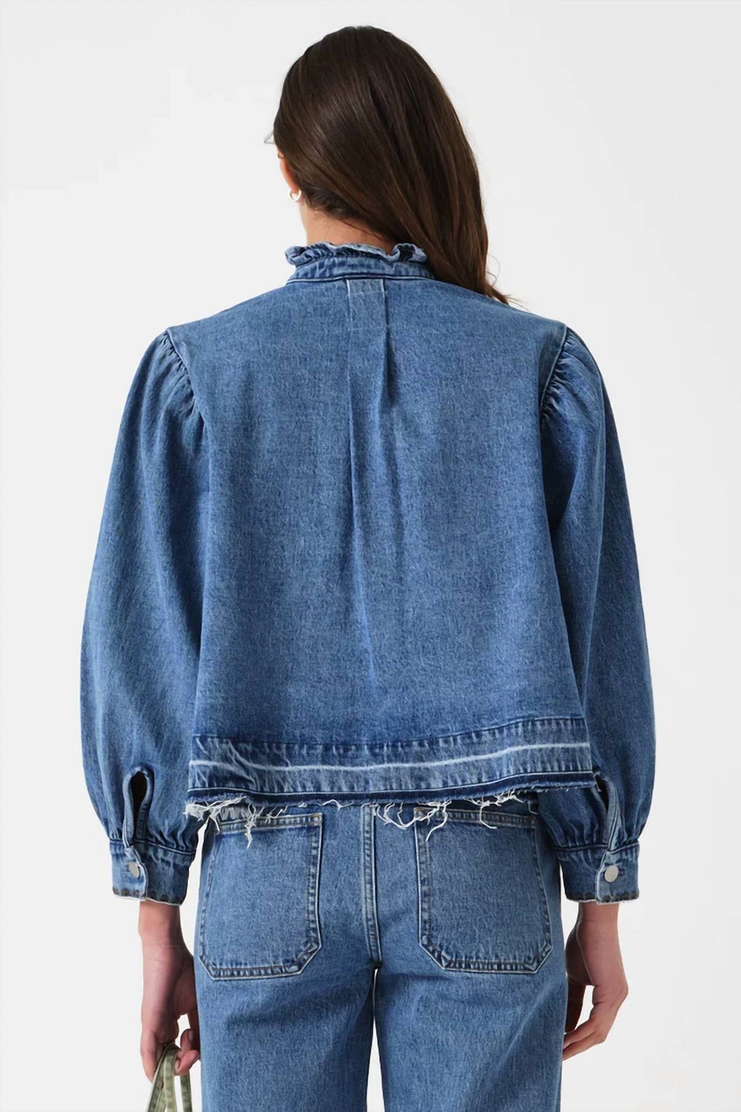 Ziggy Cropped Denim Jacket