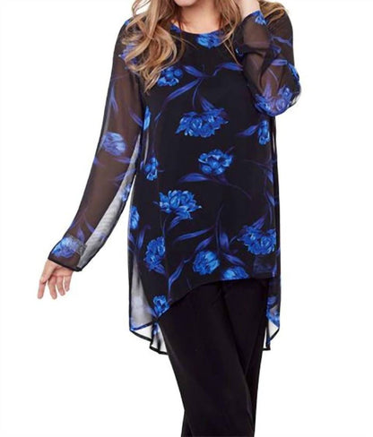 Woven Long Sleeve Tunic
