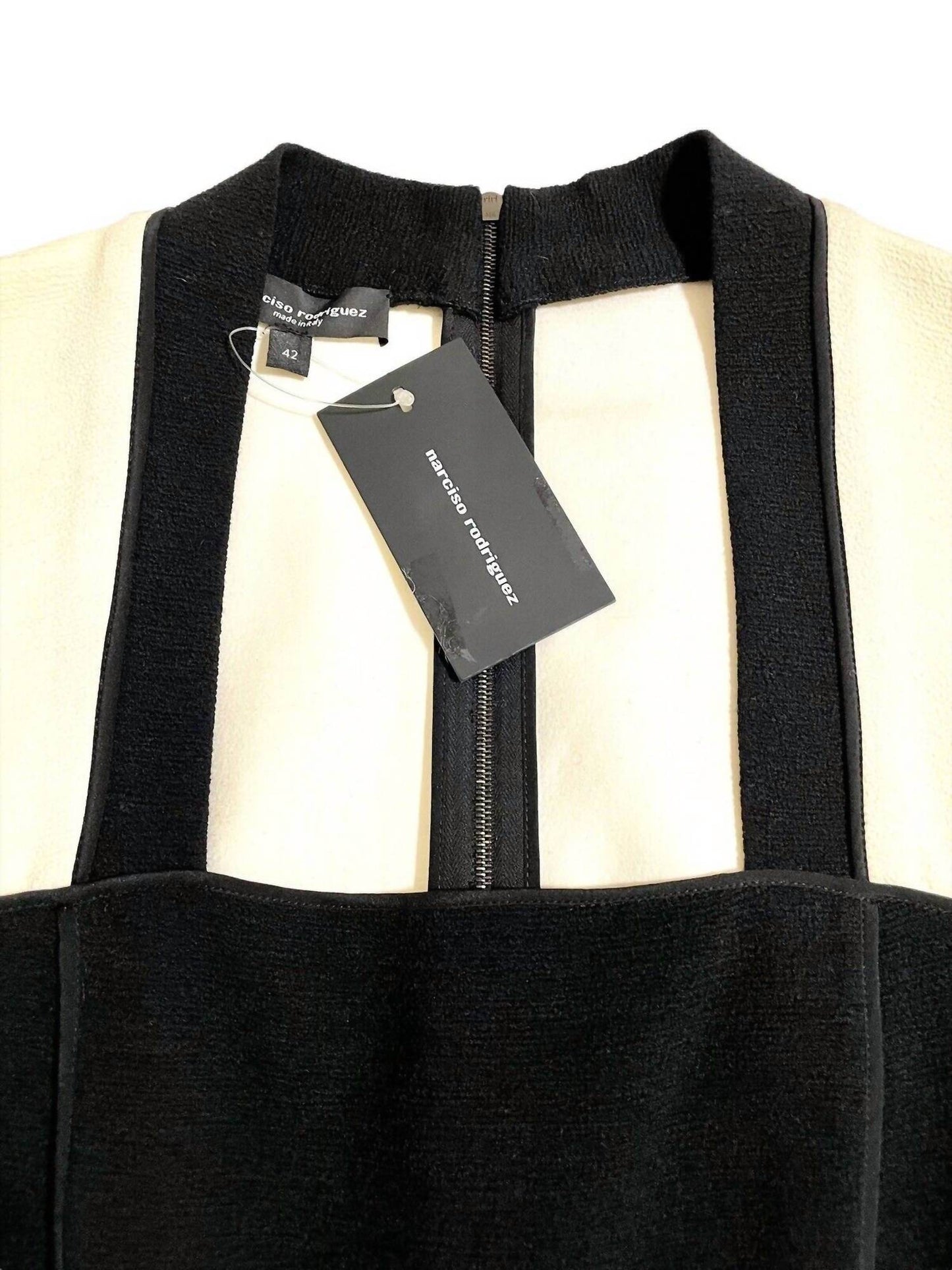 Narciso Rodriguez - Pencil Bodycon Wool Silk Midi Dress - Rack Hunt -