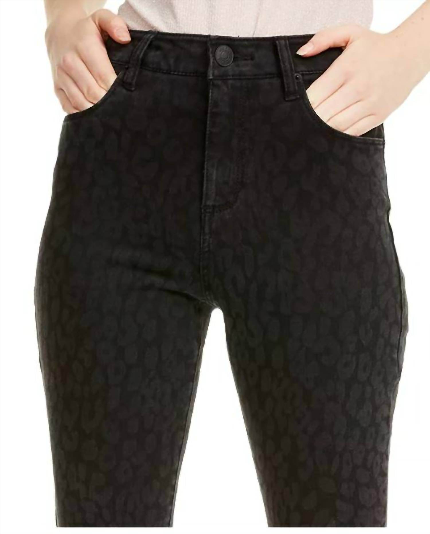 STS Blue - Ashley High-Rise Ankle Leopard Skinny Jeans - Rack Hunt -