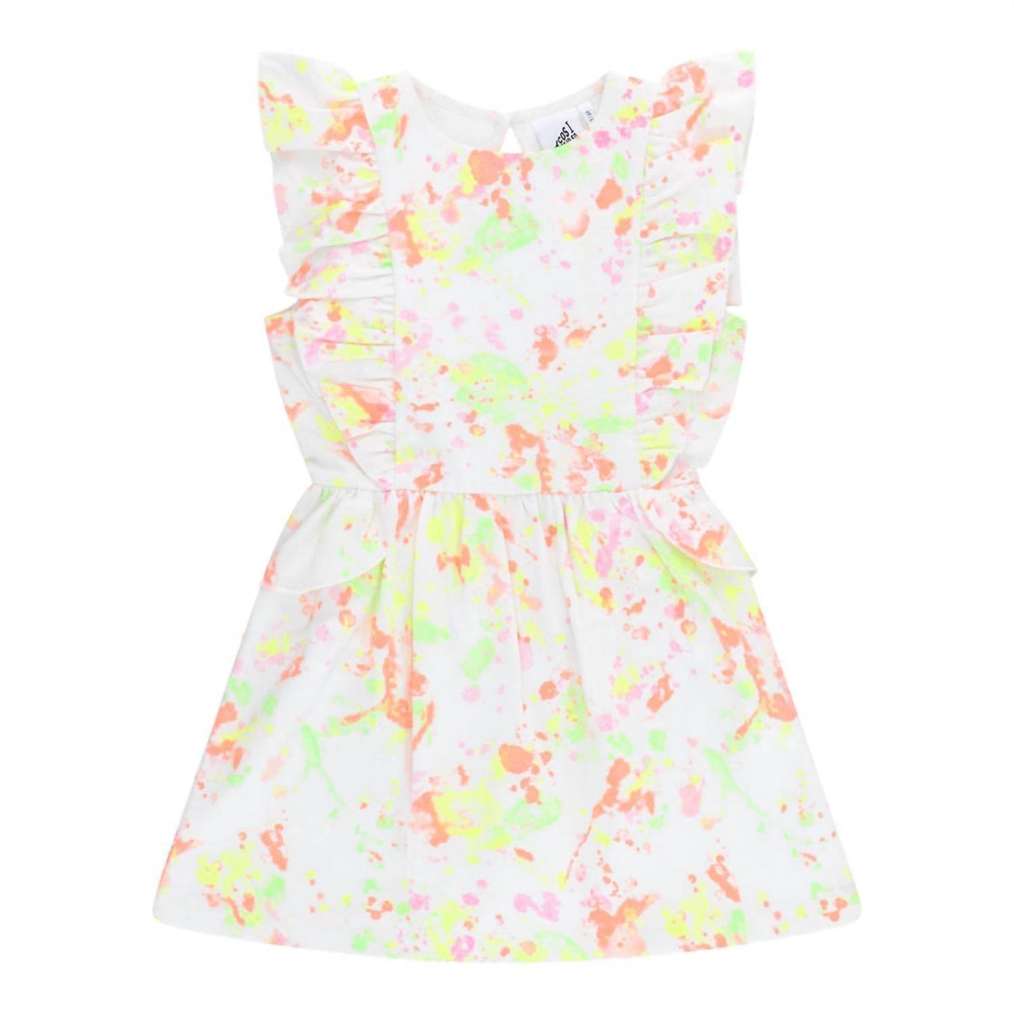 COS I SAID SO - Girl's Paint Splash Ruffle Dress - Rack Hunt -