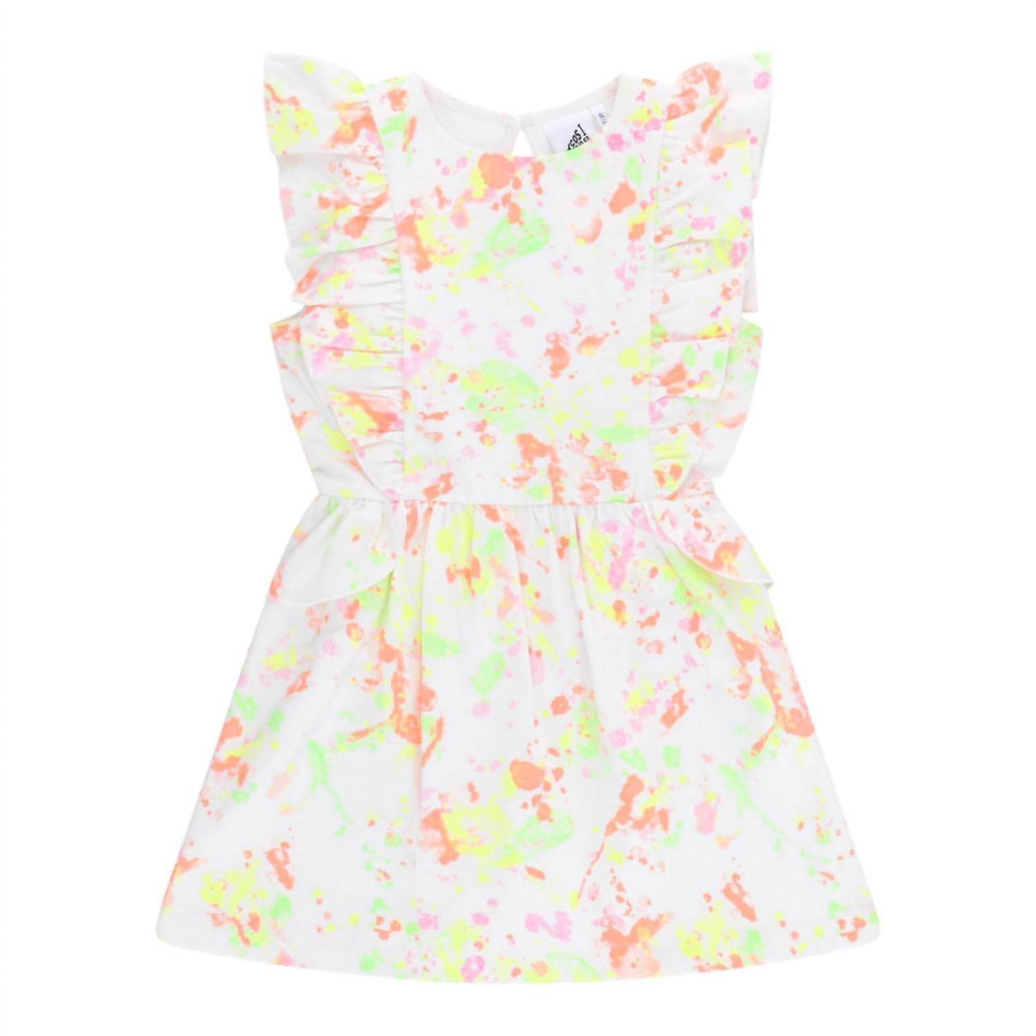 COS I SAID SO - Girl's Paint Splash Ruffle Dress - Rack Hunt -