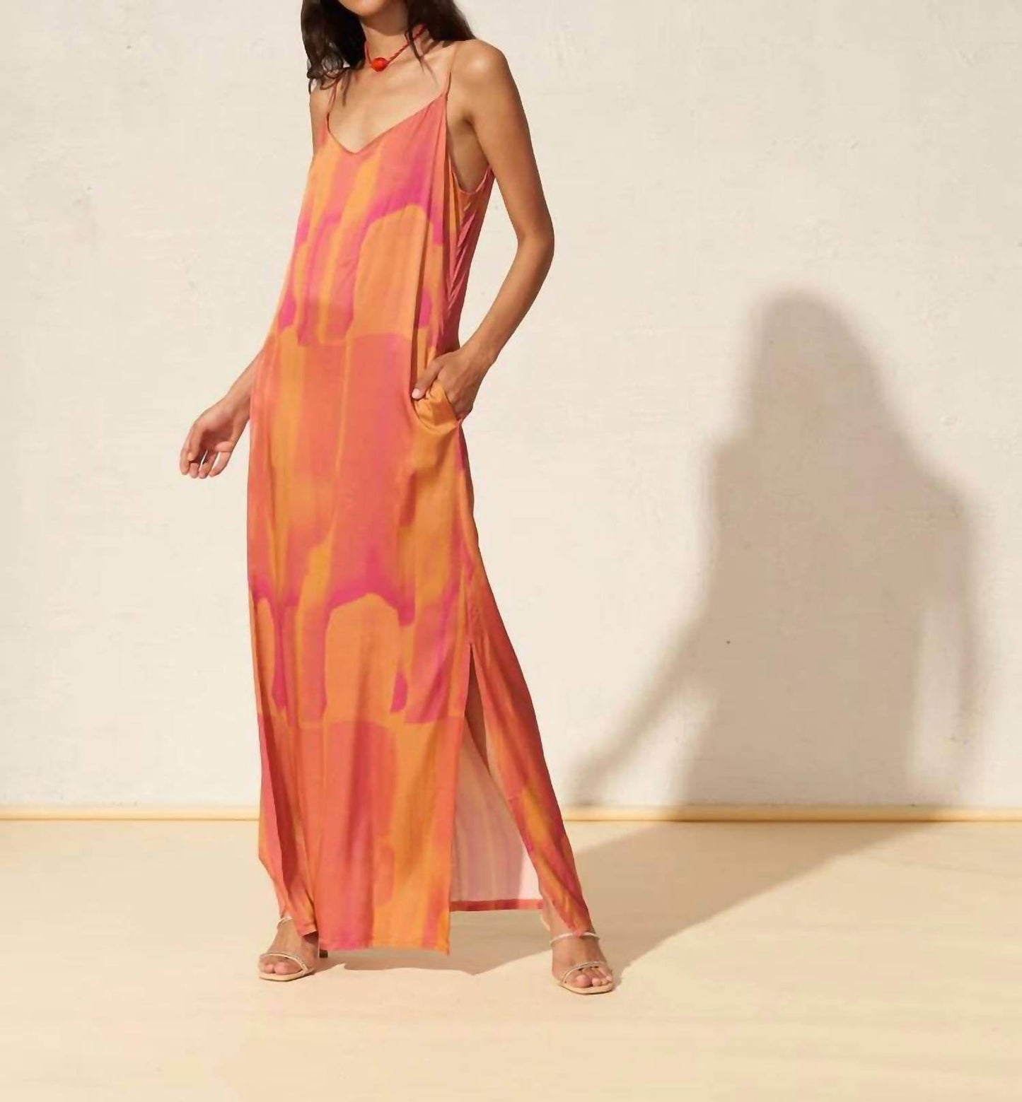 Fete Imperiale - Angelique V-neck Maxi Dress - Rack Hunt -