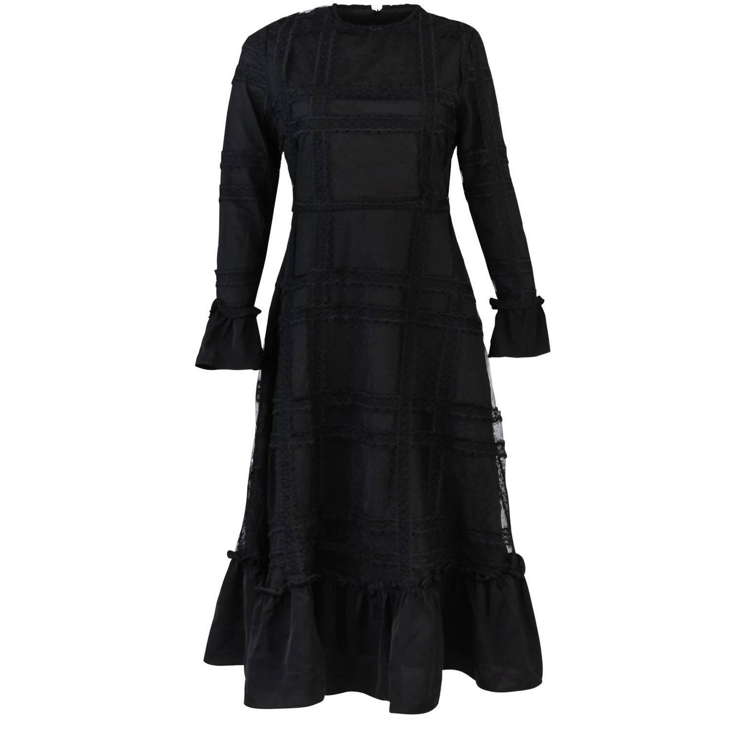 Esteem Couture - Ella Longsleeve Ruffle Dress - Rack Hunt
