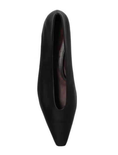 Women's Leather Ballerina Flats