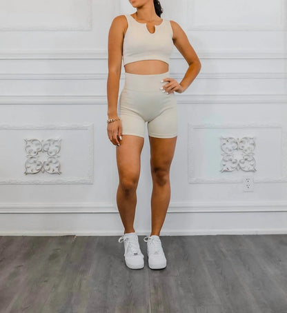 Little Secret Of Mine - Women's Active Wear Gym Set - Rack Hunt