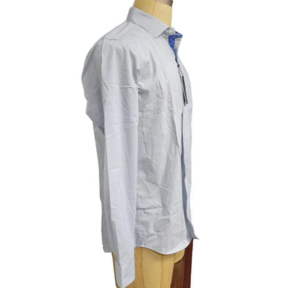 Galaxy by Harvic - Men's Long Sleeve Slim Fit Striped Shirt - Rack Hunt
