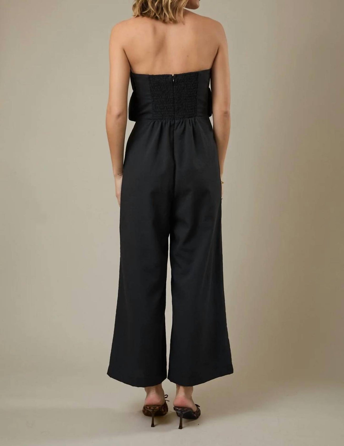 Ruffle Bodice Jumpsuit