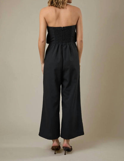 Ruffle Bodice Jumpsuit