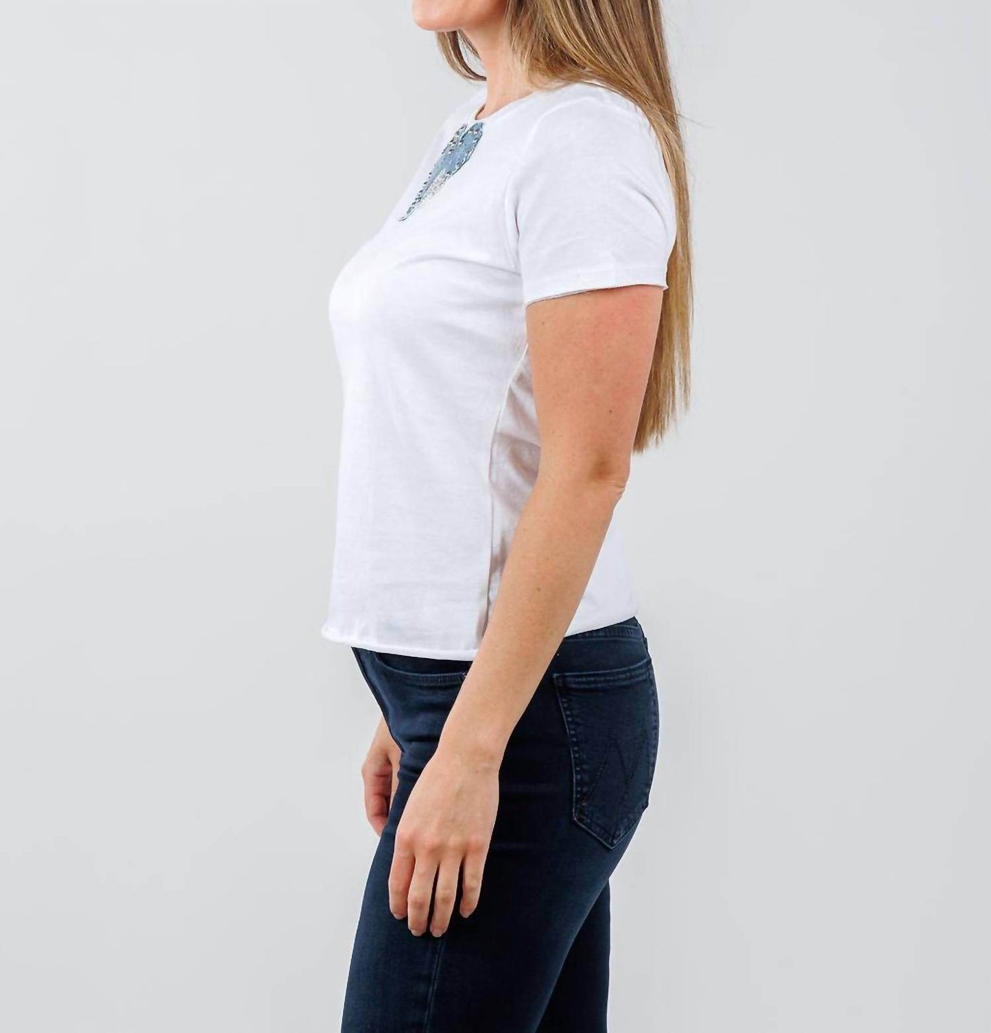 Suzy T - Women's Nina Double Heart Top - Rack Hunt -