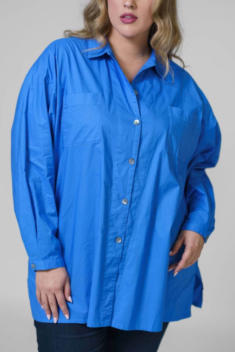 BITTE KAI RAND - CORE COTTON SHIRT - Plus Size - Rack Hunt -