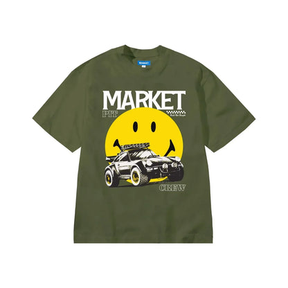 MARKET - Men's Smiley All Four T-shirt - Rack Hunt