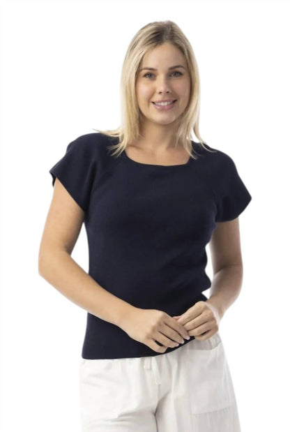 Knit Essentials Squareneck Top