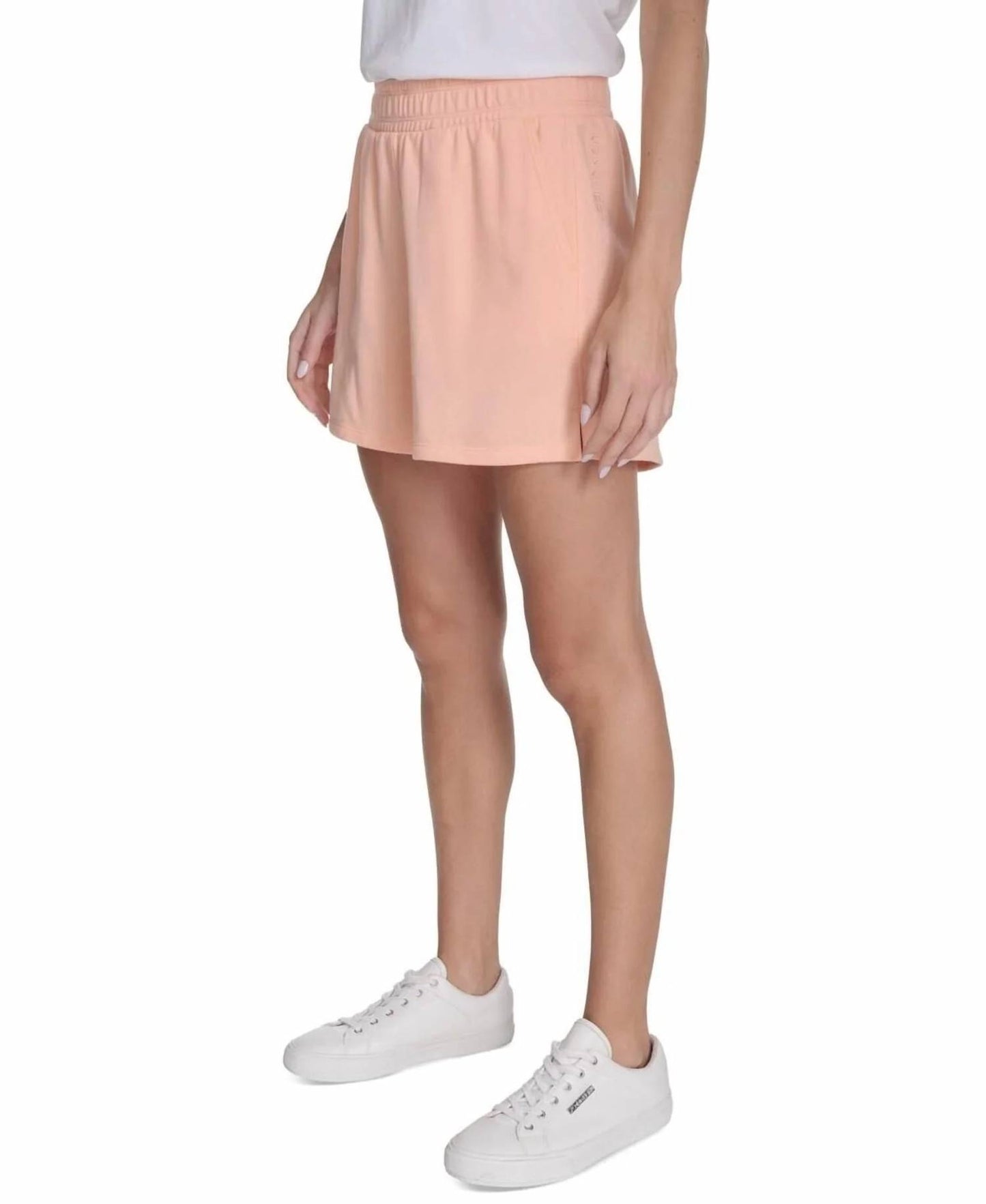 French Terry Smocked-waist Short